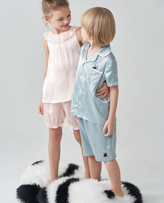 Aimer Kids Boys Silk Shorts
