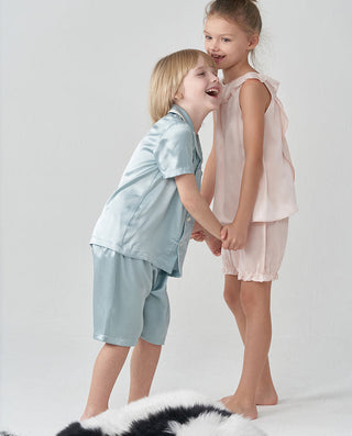 Aimer Kids Boys Silk Shorts