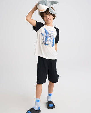 Aimer Kids Short-sleeve Tops Homewear Set For Boys Value Set