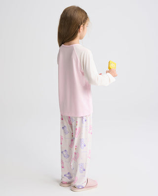 Aimer Kids Long-sleeved Homewear Set For Girls Value Set