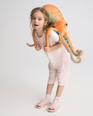 Aimer Kids Short-sleeve Tops Homewear Set For Girls Value Set