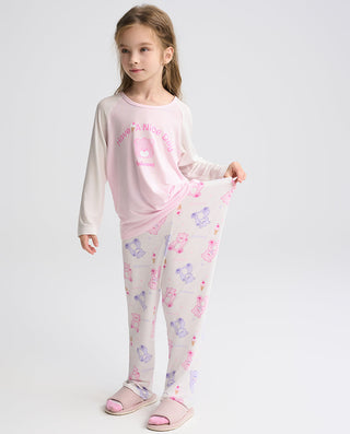 Aimer Kids Long-sleeved Homewear Set For Girls Value Set