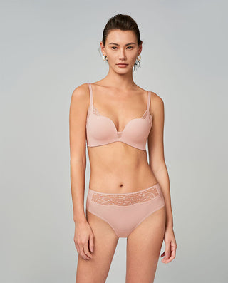 Aimer Mid-Waist Hiphugger Panty in Lace Detail