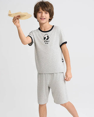 Aimer Kids Milk Fiber Homewear Pants AK342G861