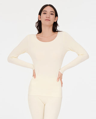 Aimer Long-Sleeve Seamless Thermal Underwear