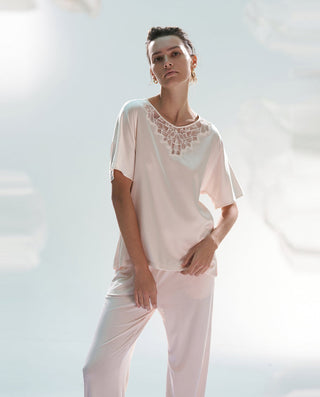 Aimer Short-Sleeve Pajamas Set