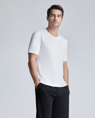 Aimer Men Modal Crew Neck Shirt