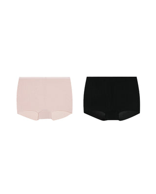 Aimer Classic Safety Shorts 2-Pack – Mid-Rise Silky Smooth Briefs