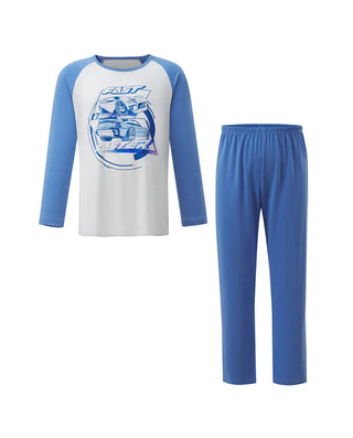 Aimer Kids Speed Racing Long-sleeved 2-pack Pajama Set For Boys