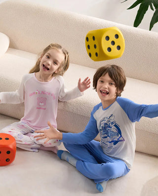 Aimer Kids Speed Racing Long-sleeved 2-pack Pajama Set For Boys