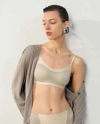 Aimer CHUANG 25SS Round Neck T-shirt Bra