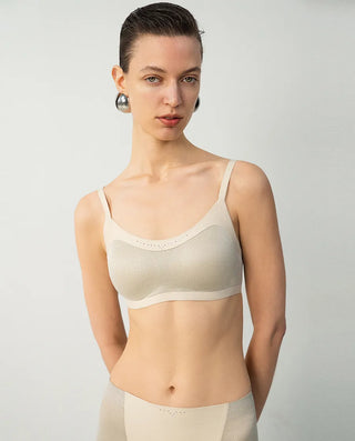 Aimer CHUANG 25SS Round Neck T-shirt Bra